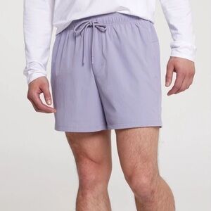 NWT VRST Men’s 5” Everyday Shorts in size Purple Stone in size Small